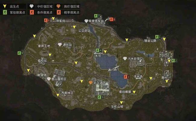 暗区突围跑狙玩哪张地图?