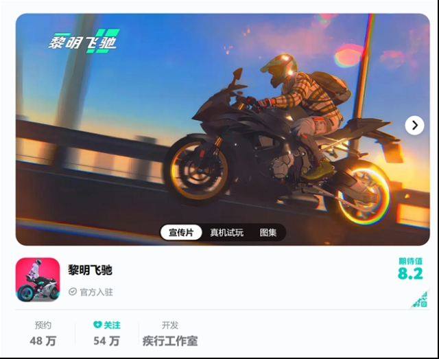 《黎明飞驰》能否成为竞速赛道最大黑马？