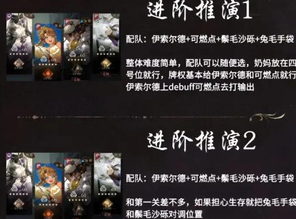 重返未来1999伊索尔德进阶推演怎么过？详细攻略大全来了