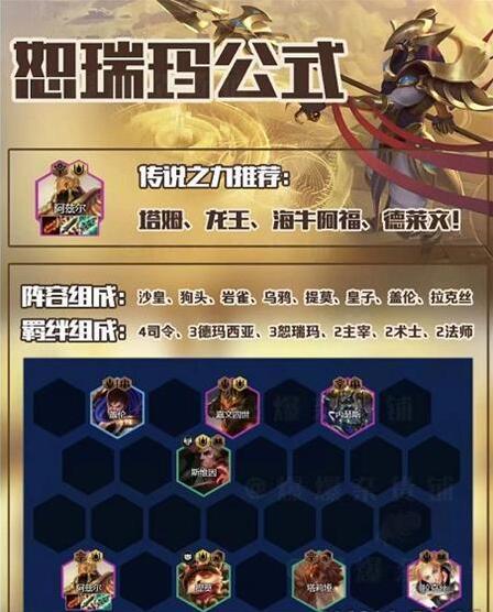 金铲铲之战s9恕瑞玛怎么玩？这里有详细阵容搭配和运营思路